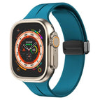 For Apple Watch Series 8&7 41mm / SE 2&6&SE&5&4 40mm / 3&2&1 38mm / Cyan