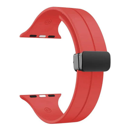Silicone Watch Band For Apple Watch 38/40/41mm Adjustable
