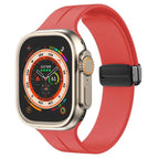 For Apple Watch Ultra 49mm / Series 8&7 45mm / SE 2&6&SE&5&4 44mm / Red