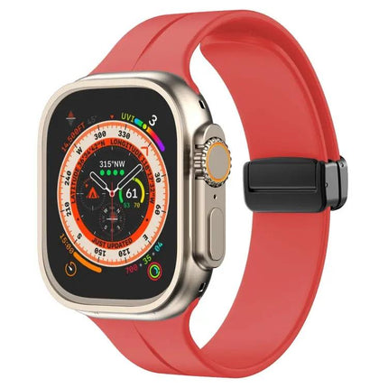 Silicone Watch Band Compatible Apple Watch 49 45 44 42mm