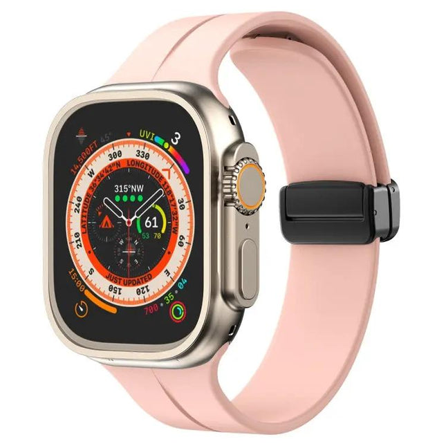 Silicone Watch Band Compatible Apple Watch 49 45 44 42mm