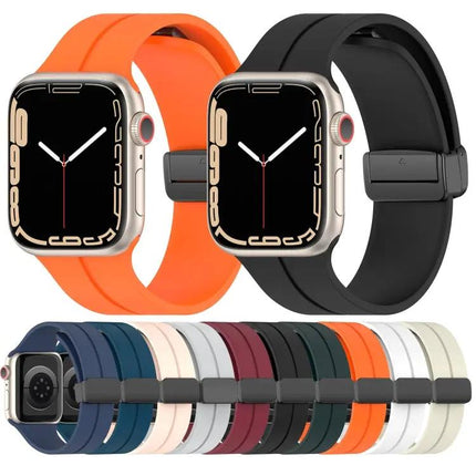 Silicone Watch Band Compatible Apple Watch 49 45 44 42mm