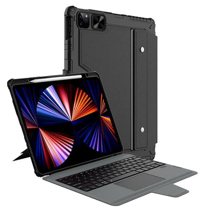 Nillkin Bumper Combo Keyboard Case for iPad Pro 12.9 with removable Bluetooth keyboard, adjustable stand and protective bumper in black