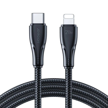Joyroom Cable for Everyday Phone Charging at Home and Travel - braided USB-C to Lightning cable for reliable charging and syncing at home or on the go