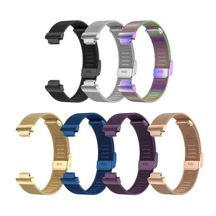 Stainless Steel Mesh Watch Band for Fitbit Inspire S/L