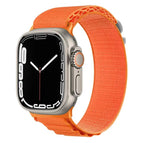 For Apple Watch Ultra 49mm / Series 8&7 45mm / SE 2&6&SE&5&4 44mm / Orange