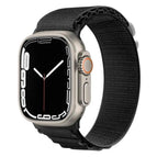 For Apple Watch Ultra 49mm / Series 8&7 45mm / SE 2&6&SE&5&4 44mm / Black