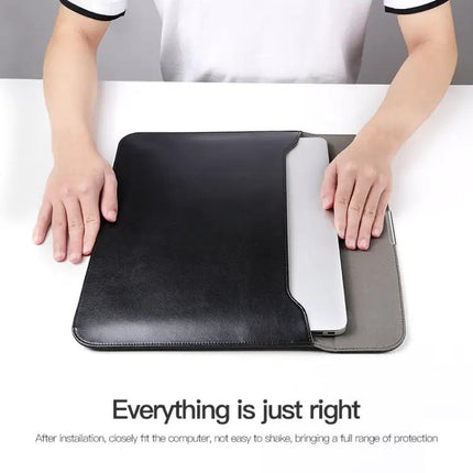 Protective PU Leather Laptop Sleeve for 13-16 Inch Devices | Syndmart