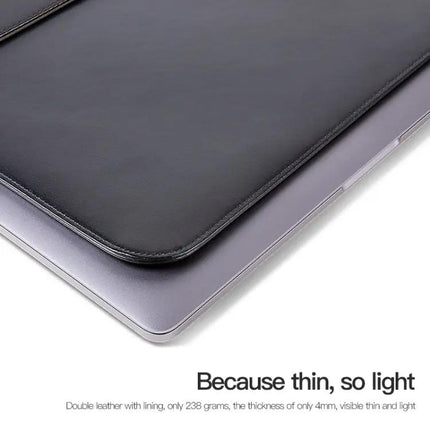 Protective PU Leather Laptop Sleeve for 13-16 Inch Devices | Syndmart
