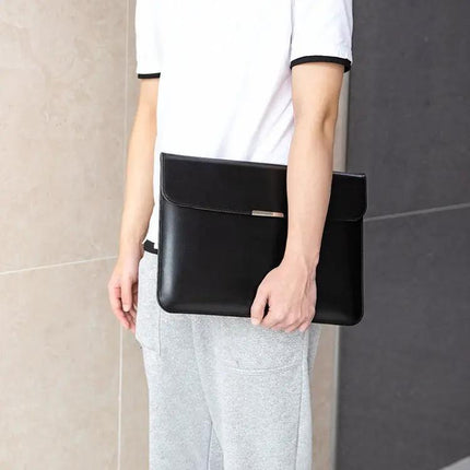 Protective PU Leather Laptop Sleeve for 13-16 Inch Devices | Syndmart