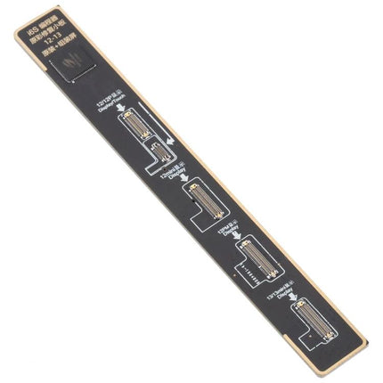 i2C i6S Intelligent Programmer Board for iPhone 12-13 Screens shown flat with connector pads and printed guide for repairing and calibrating displays