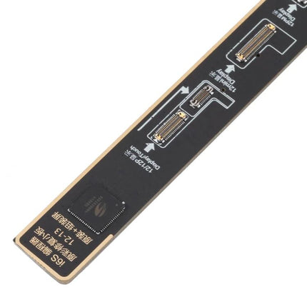 i2C i6S Intelligent Programmer Board for iPhone 12-13 Screens black board close-up showing connectors and chip for screen calibration