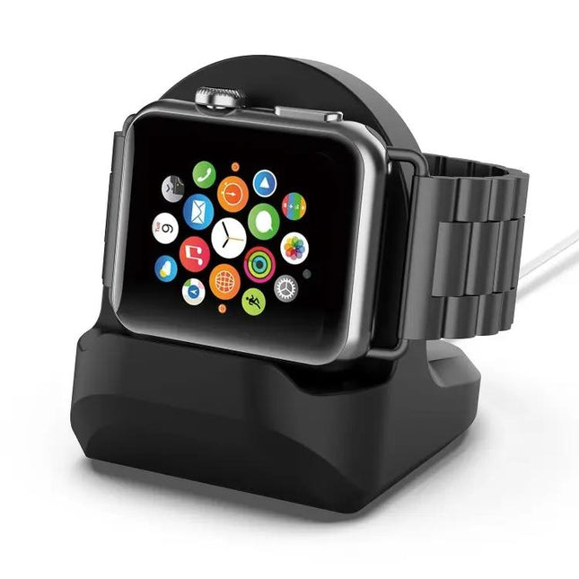 Silicone Charging Stand For Apple Watch Dock Non-Slip | Syndmart