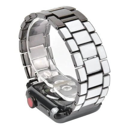 Epoxy Metal Watch Band For Apple Watch 38/40/42/44mm