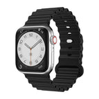For Apple Watch Ultra 49mm / Series 8&7 45mm / SE 2&6&SE&5&4 44mm / Black