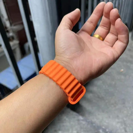 Silicone Watch Band Compatible With Apple Watch 38-49mm | Syndmart