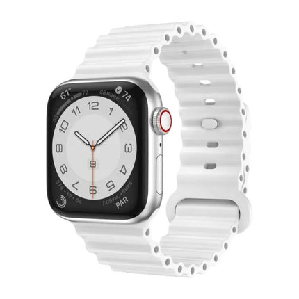 Silicone Watch Band Compatible With Apple Watch 38-49mm
