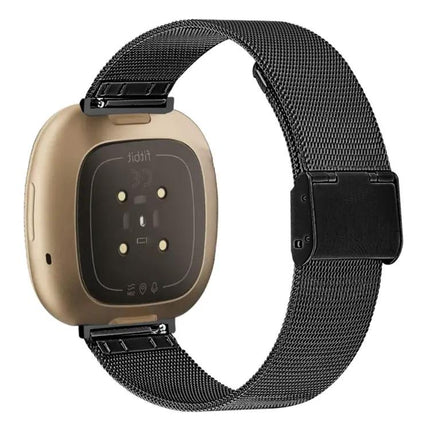 Fitbit Versa 3/4 Sense Metal Milanese Buckle Watch Band