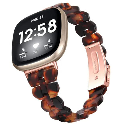 Resin Watch Band For Fitbit Versa 3/4 Sense Series