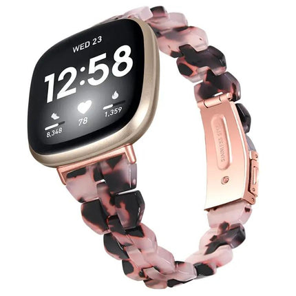 Resin Watch Band For Fitbit Versa 3/4 Sense Series