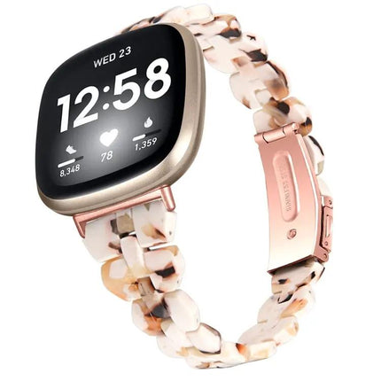 Resin Watch Band For Fitbit Versa 3/4 Sense Series