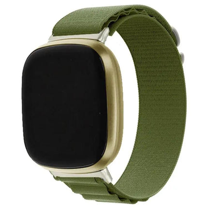 Nylon Loop Watch Band For Fitbit Versa 3/4 Sense 2