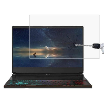 Tempered Glass Screen Protector for 15.6-Inch ASUS Laptops - shatter-resistant, anti-glare protection against scratches and smudges