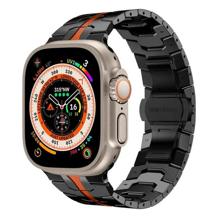 Steel Watch Band Compatible With Apple Watch 38-49mm