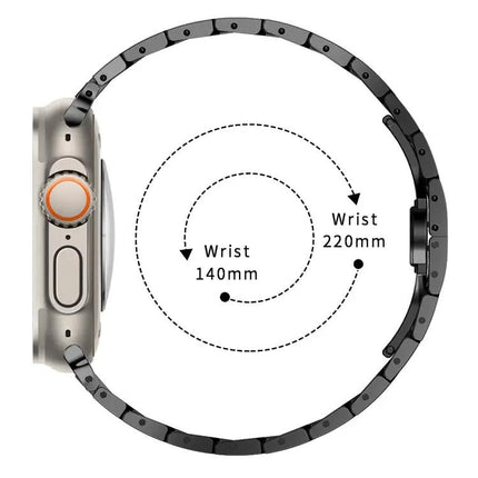 Steel Watch Band Compatible With Apple Watch 38-49mm