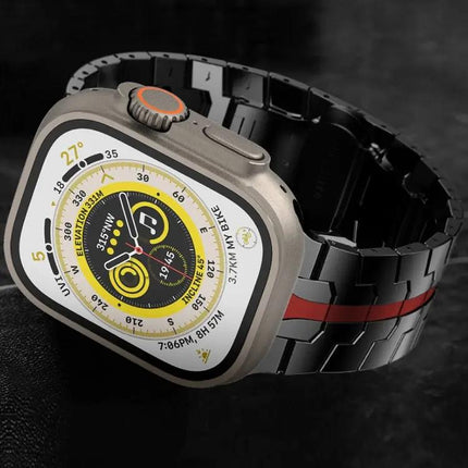 Steel Watch Band Compatible With Apple Watch 38-49mm