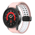 For Samsung Galaxy Watch5 Pro / Pink White