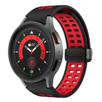 For Samsung Galaxy Watch5 Pro / Black Red