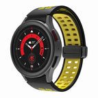 For Samsung Galaxy Watch5 Pro / Black Yellow