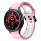 For Samsung Galaxy Watch5 Pro / Pink White