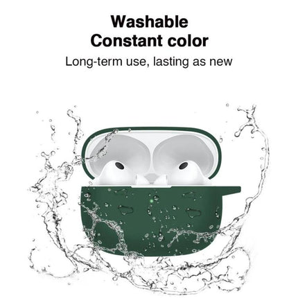 Silicone Case Protects Earphones in Daily Commutes and Activities - washable green silicone cover shielding earbuds from drops and dust