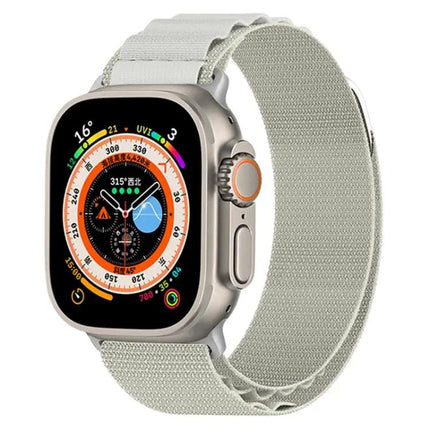 Nylon Loop Watch Band For Apple Watch 49/45/41/40mm | Syndmart