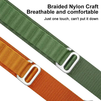 Nylon Loop Watch Band For Apple Watch 49/45/41/40mm | Syndmart