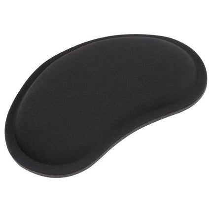Memory Foam Wrist Guard for Everyday Mouse Support - black ergonomic contoured wrist pad for long computer and gaming sessions