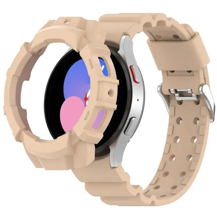 Armor Silicone Band With Case For Galaxy Watch 40/44mm