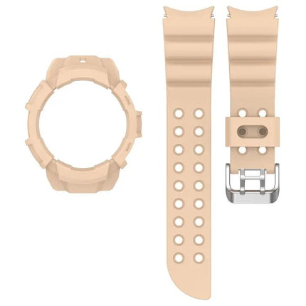 Armor Silicone Band With Case For Galaxy Watch 40/44mm