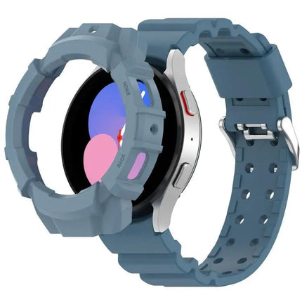 Armor Silicone Band With Case For Galaxy Watch 40/44mm