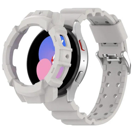Armor Silicone Band With Case For Galaxy Watch 40/44mm