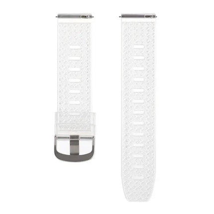 Clear Glitter Diamond Texture Silicone Watch Band 20mm 22mm