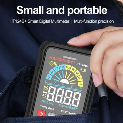 HABOTEST Mini Digital Multimeter for Basic Electrical Testing