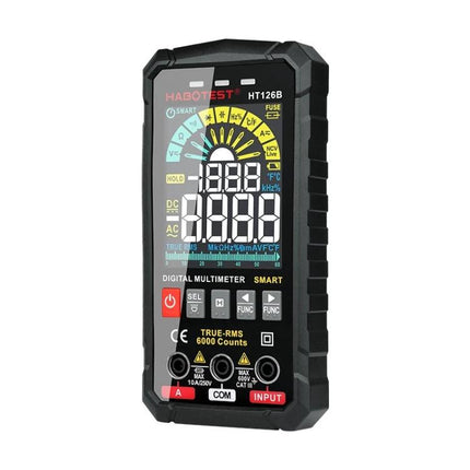 HABOTEST Digital Multimeter for Everyday Electrical Testing compact handheld multimeter showing display and input ports for home DIY circuit checks