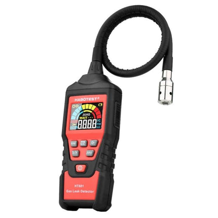 HABOTEST Combustible Gas Leak Detector for Household Safety handheld gas leak detector with flexible probe and digital display