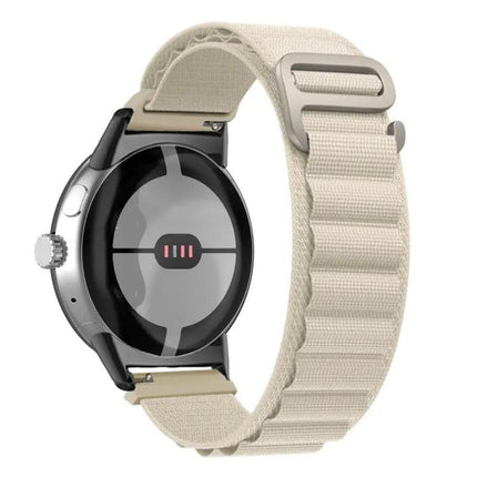 Nylon Loop Watch Band For Google Pixel Watch 41mm Black