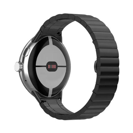 Stainless Steel Butterfly Buckle Watch Band For Pixel 41mm