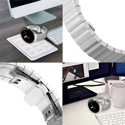 Stainless Steel Butterfly Buckle Watch Band For Pixel 41mm
