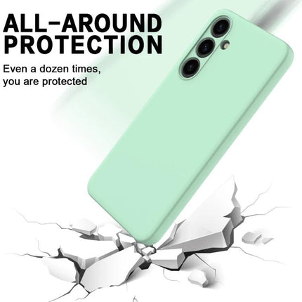 Silicone Case for Samsung Phone Everyday Protection - ultra-thin mint silicone phone case offering everyday scratch and minor impact protection